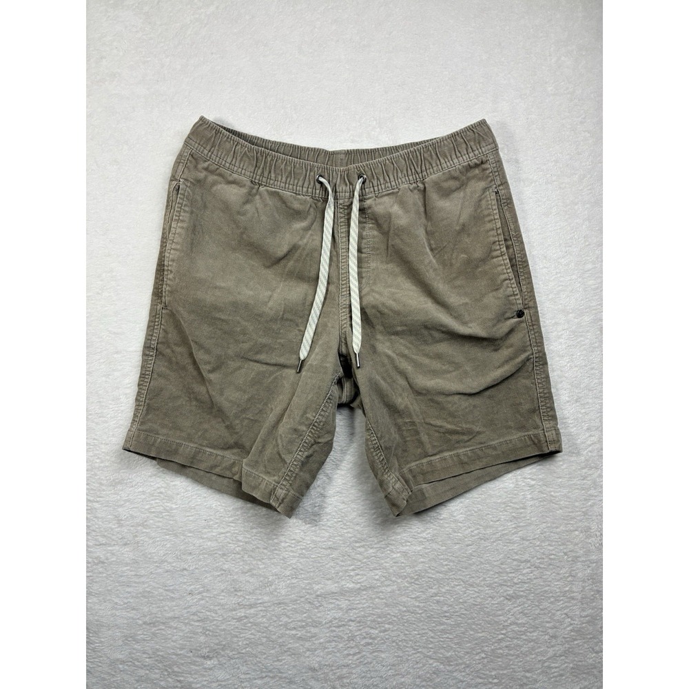 Vuori Optimist Corduroy Shorts Mens Small Elastic Waist V385